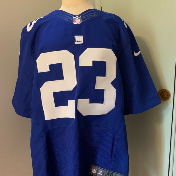 New York Giants NFL Blue and White Men's Jersey Jennings. - Picture 1 of 5